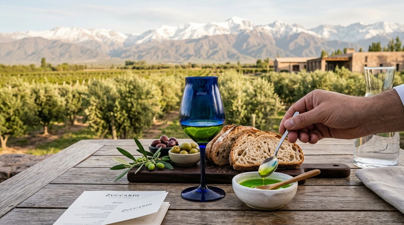Zuccardi Estate Olive Oil Tasting in Mendoza
